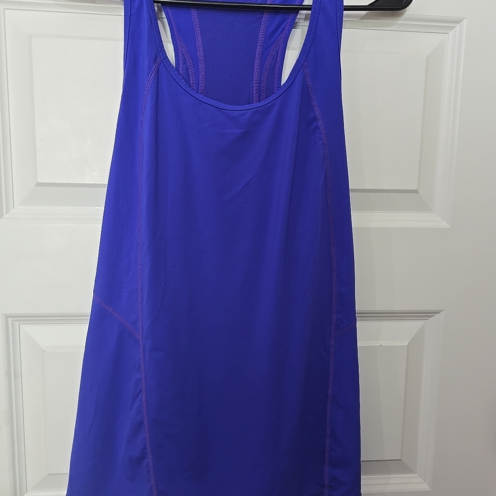 GAP Fit Royal Blue/Purple Sleeveless Top